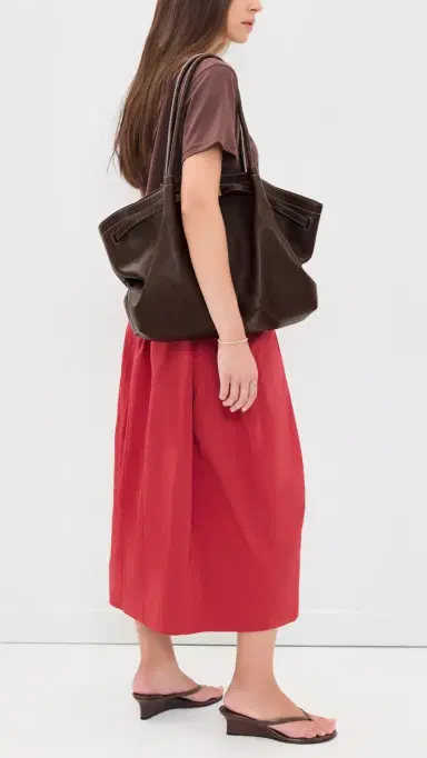 JW PEI Hana Large Tote Bag Dark Brown One Size | Thumbnail 3 JW PEI Hana Large Tote Bag Dark Brown One Size | Thumbnail 3