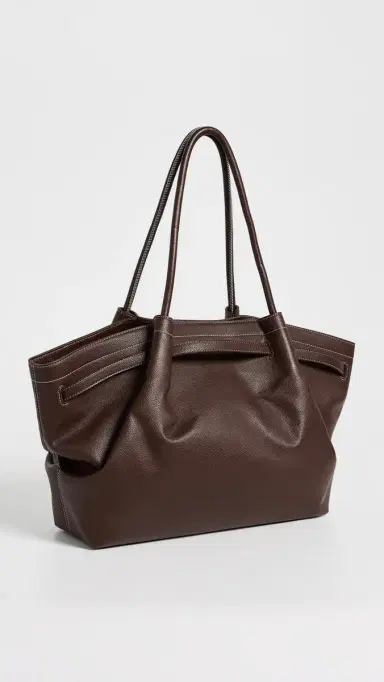 JW PEI Hana Large Tote Bag Dark Brown One Size | Thumbnail 4 JW PEI Hana Large Tote Bag Dark Brown One Size | Thumbnail 4