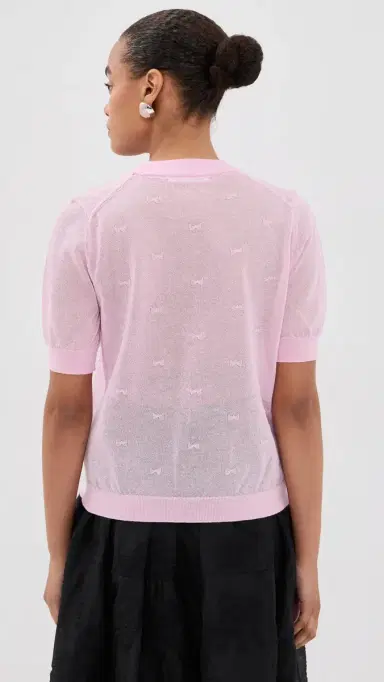 Cecilie Bahnsen Fillo Top Pretty Pink S | Thumbnail 3