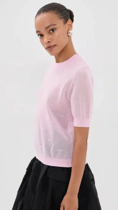 Cecilie Bahnsen Fillo Top Pretty Pink S | Thumbnail 4