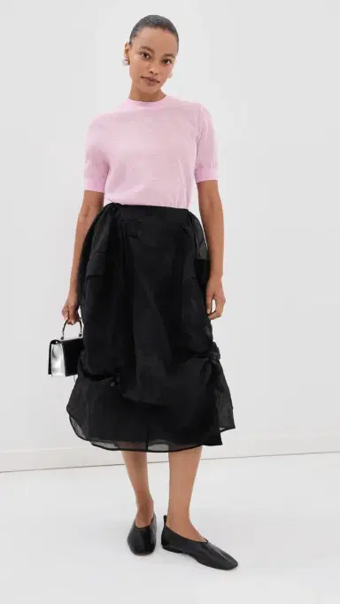 Cecilie Bahnsen Fillo Top Pretty Pink S | Thumbnail 5