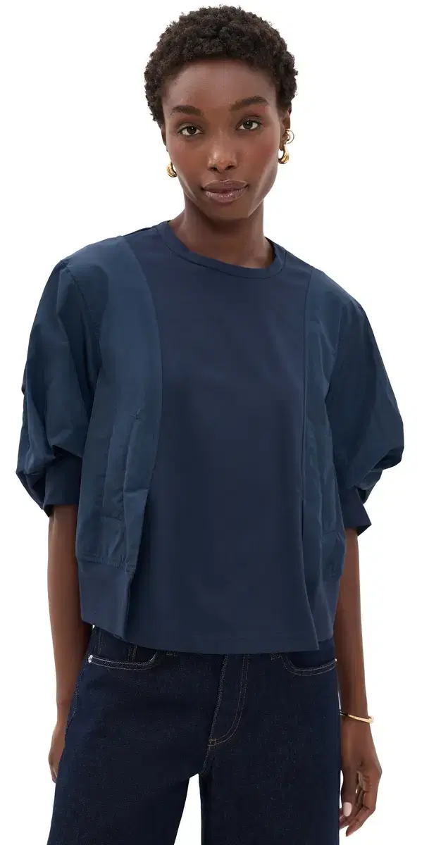 MEIMEIJ Flounce Top Pagent Blue