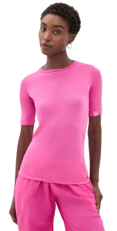 ALL THREE Victoria Tissue Cotton T-Shirt Diva | Thumbnail 1
