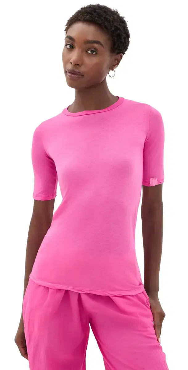 ALL THREE Victoria Tissue Cotton T-hirt Diva