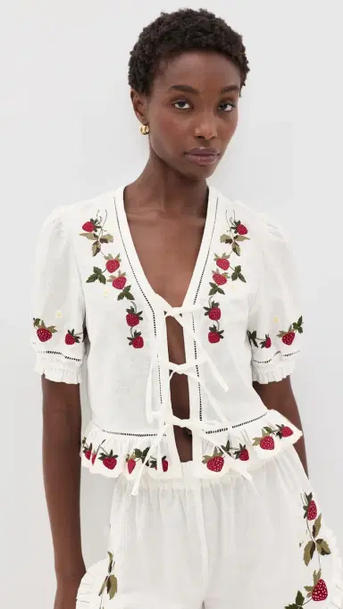 Sea Bindi Strawberry Top Cream S | Thumbnail 2