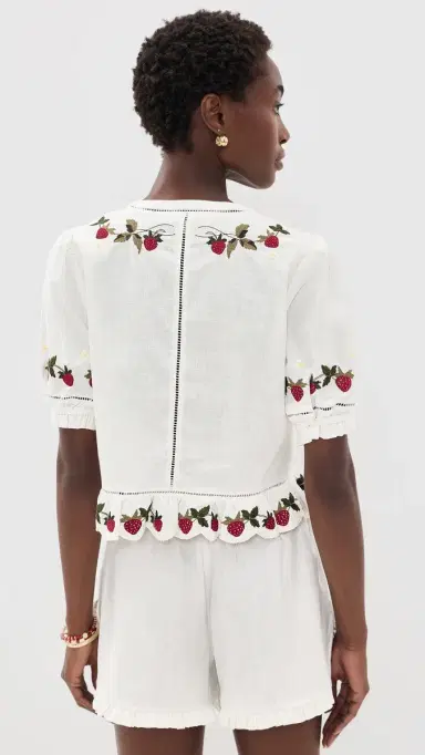 Sea Bindi Strawberry Top Cream S | Thumbnail 3