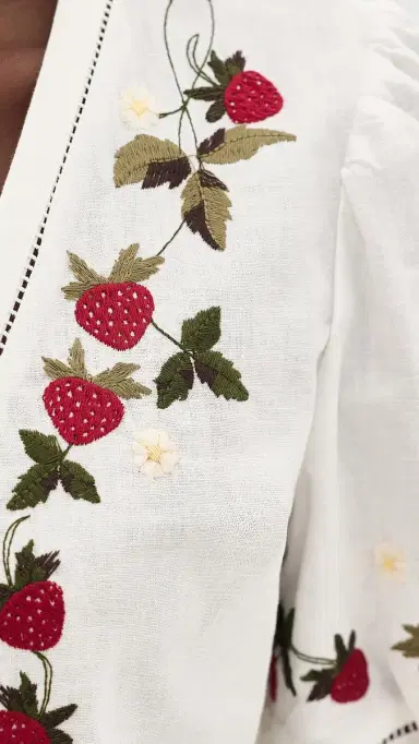 Sea Bindi Strawberry Top Cream S | Thumbnail 6