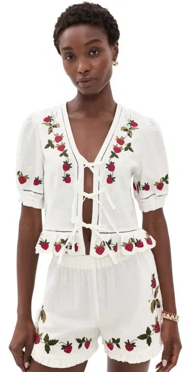 Sea Bindi Strawberry Top Cream S | Thumbnail 1