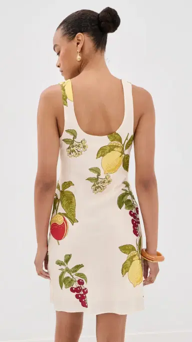 ALIX OF BOHEMIA Addie Four Fruit Silk Mini Dress | Thumbnail 3 ALIX OF BOHEMIA Addie Four Fruit Silk Mini Dress | Thumbnail 3