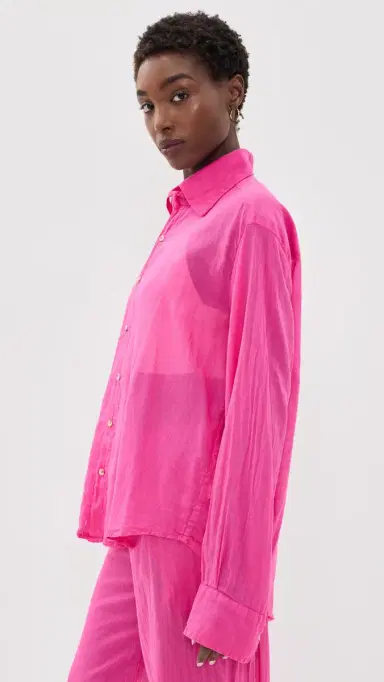 ALL THREE Daniel Gauze Shirt | Thumbnail 4 ALL THREE Daniel Gauze Shirt | Thumbnail 4