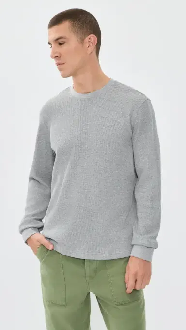 RAILS Smith Sweater Heather Grey M | Thumbnail 2