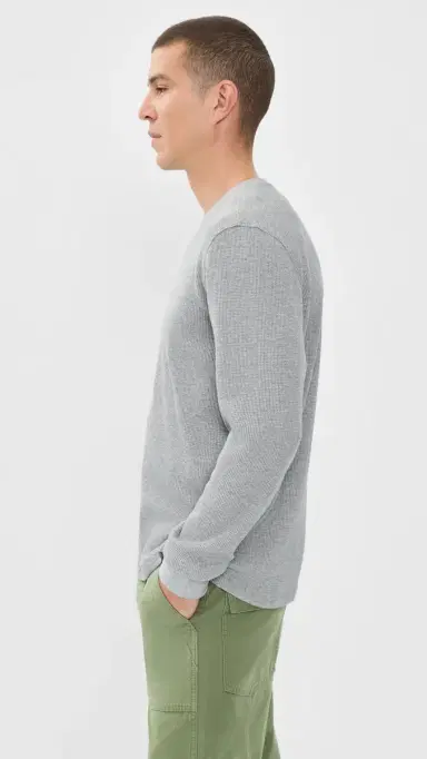 RAILS Smith Sweater Heather Grey M | Thumbnail 4