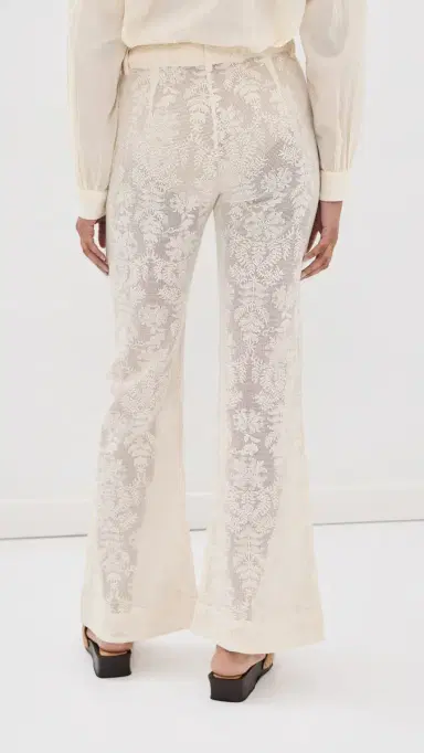 ALIX OF BOHEMIA Bunny Pearl Lace Lattice Pants | Thumbnail 4