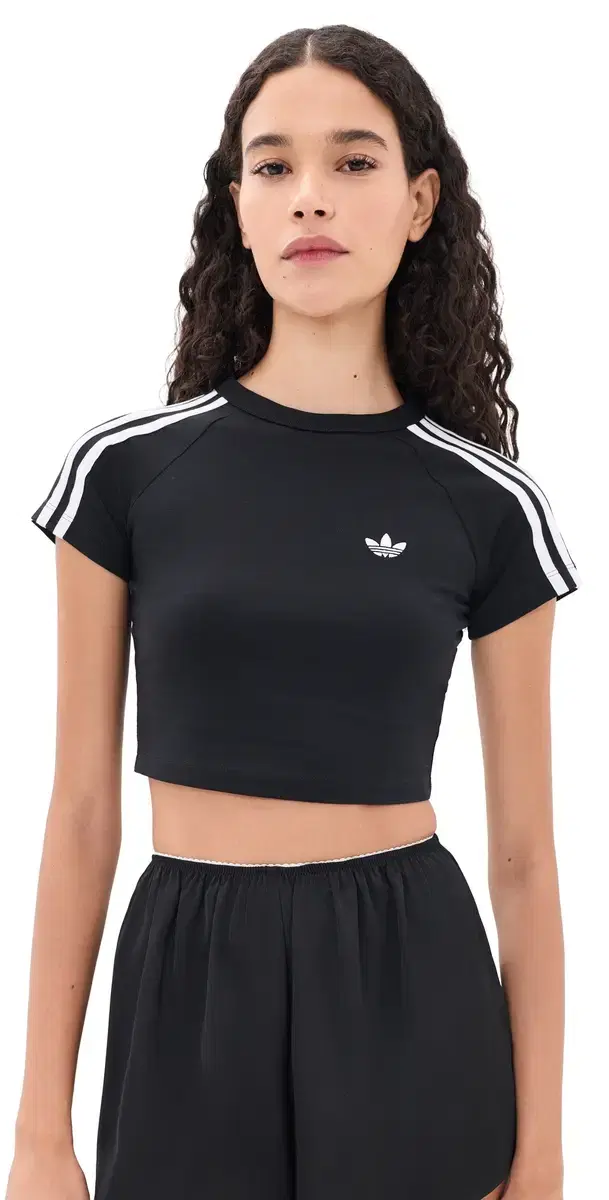 adidas Baby Tee Black/Black/White