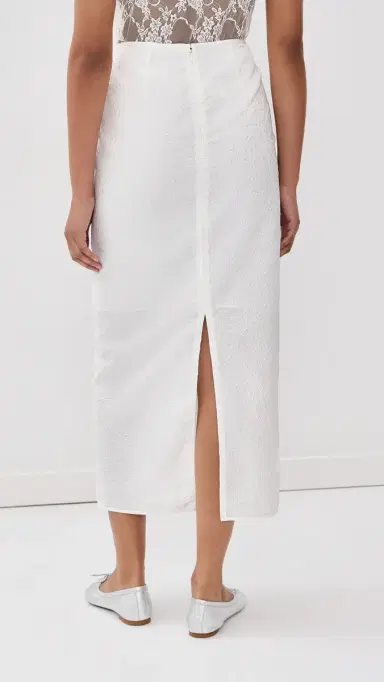 Cecilie Bahnsen Uka Skirt White | Thumbnail 4 Cecilie Bahnsen Uka Skirt White | Thumbnail 4