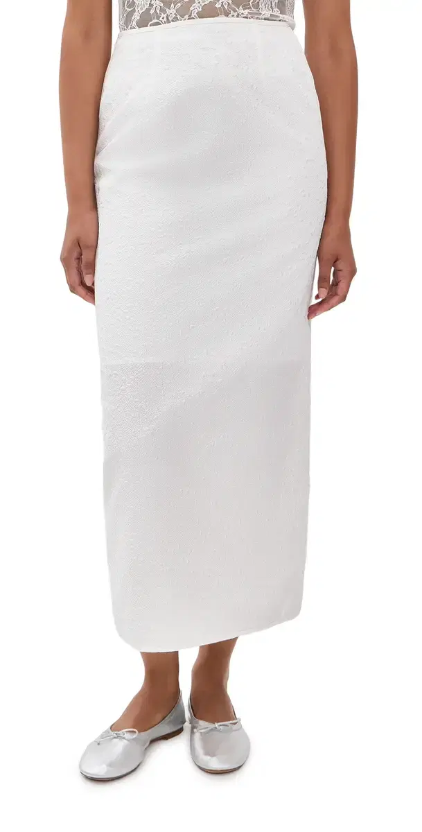 Uka Skirt White