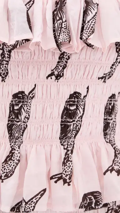 ALIX OF BOHEMIA Claire Snail Study Silk Top Light Pink | Thumbnail 6