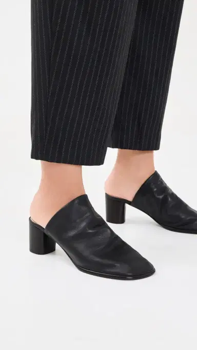 Lemaire Glove Mules Dark Chocolate 37 | Thumbnail 3 Lemaire Glove Mules Dark Chocolate 37 | Thumbnail 3