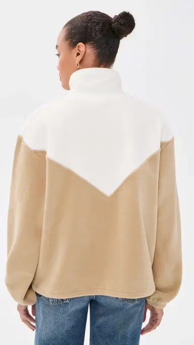 Canada Goose Tayen 1/4 Fleece Bone/Timber and | Thumbnail 3