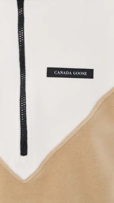 Canada Goose Tayen 1/4 Fleece Bone/Timber and | Thumbnail 6