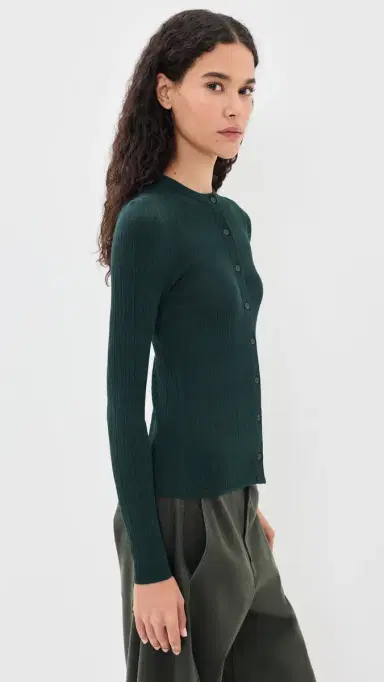 A.L.C. A. .C. Fisher Cardigan Dark Forest | Thumbnail 4