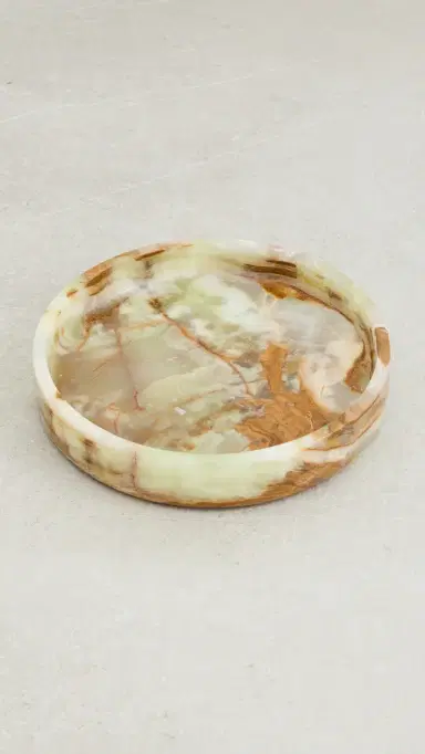 JIA JIA Green Onyx Round Bowl | Thumbnail 3