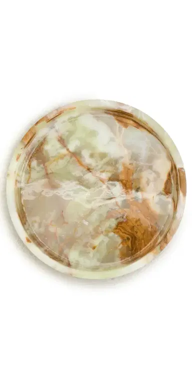JIA JIA Green Onyx Round Bowl | Thumbnail 1