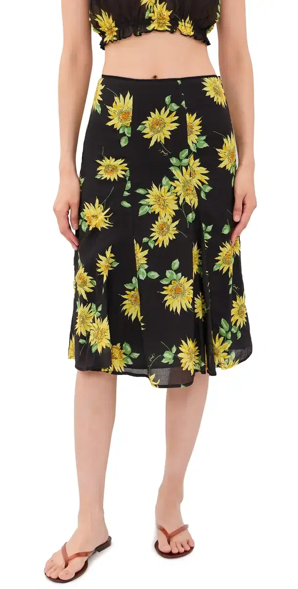 Lisa Says Gah Amora Skirt Golden Flower