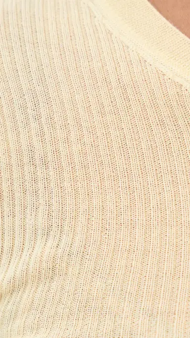 Jil Sander Crew Neck Wool Sweater Pearl 42 | Thumbnail 6