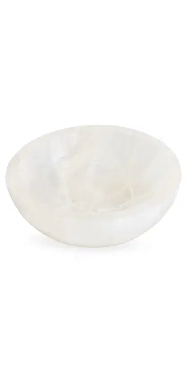 JIA JIA Selenite Round Bowl | Thumbnail 1