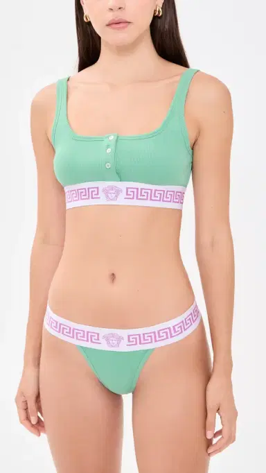 Versace Bio Cotton Rib Underwear | Thumbnail 4