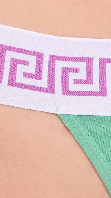 Versace Bio Cotton Rib Underwear | Thumbnail 5
