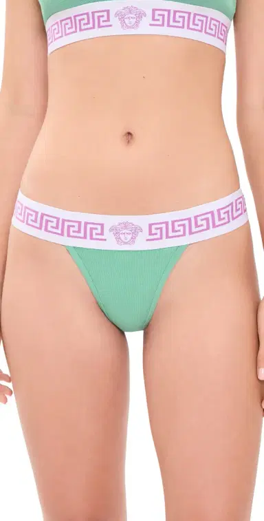 Versace Bio Cotton Rib Underwear | Thumbnail 1