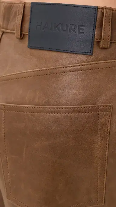 Haikure Legacy Silky Leather Shorts | Thumbnail 6 Haikure Legacy Silky Leather Shorts | Thumbnail 6