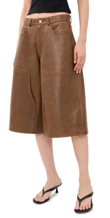 Haikure Legacy Silky Leather Shorts | Thumbnail 1 Haikure Legacy Silky Leather Shorts | Thumbnail 1