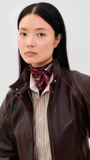 Acne Studios Volta Triangle Check Scarf | Thumbnail 3 Acne Studios Volta Triangle Check Scarf | Thumbnail 3