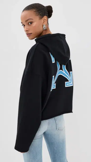 Off-White Cherry Hoodie Black Heather | Thumbnail 4