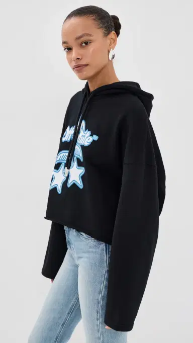 Off-White Cherry Hoodie Black Heather | Thumbnail 5