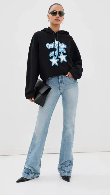 Off-White Cherry Hoodie Black Heather | Thumbnail 6