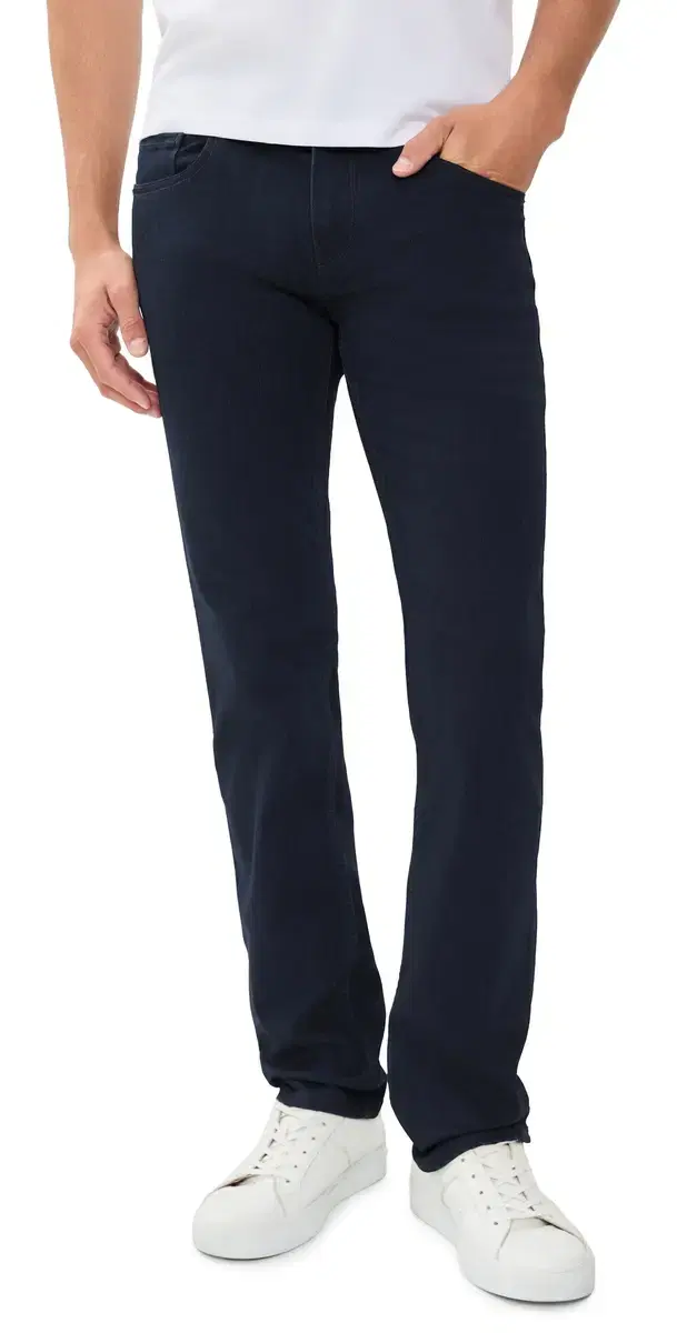 PAIGE Normandie Transcend Straight Jeans Inkwell