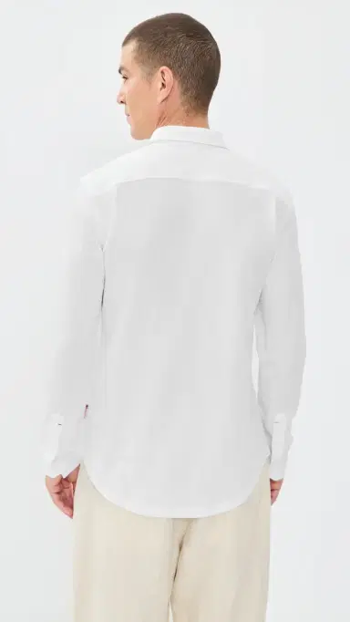 Orlebar Brown Giles Pique Knit Button Down | Thumbnail 3 Orlebar Brown Giles Pique Knit Button Down | Thumbnail 3
