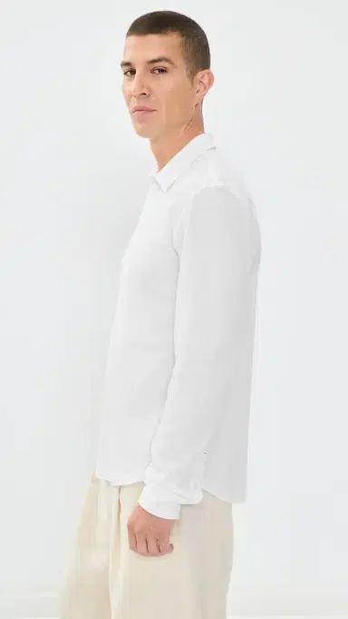 Orlebar Brown Giles Pique Knit Button Down | Thumbnail 4 Orlebar Brown Giles Pique Knit Button Down | Thumbnail 4