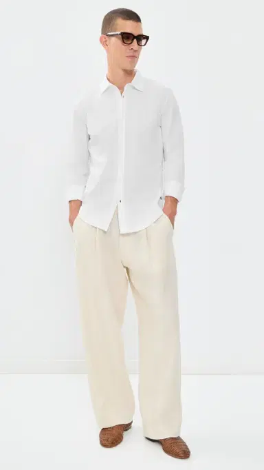 Orlebar Brown Giles Pique Knit Button Down | Thumbnail 5 Orlebar Brown Giles Pique Knit Button Down | Thumbnail 5