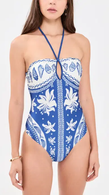 Farm Rio One Piece Sea Charms Off White | Thumbnail 2