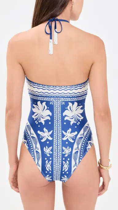 Farm Rio One Piece Sea Charms Off White | Thumbnail 3