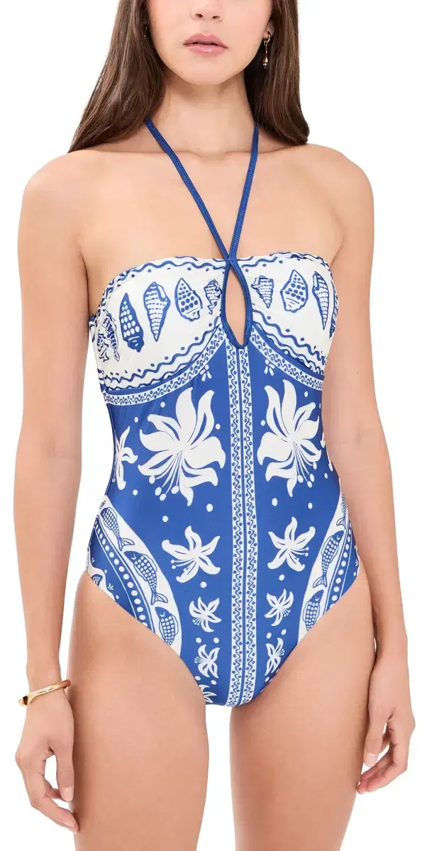 FARM Rio One Piece ea Charms Off White