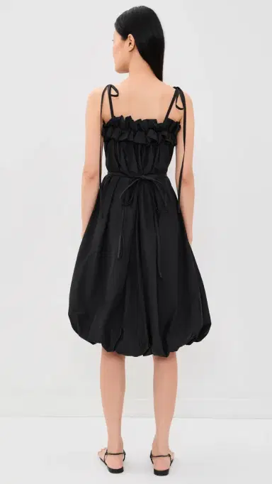 Lee Mathews Rosie Cami Midi Dress Black 1 | Thumbnail 3
