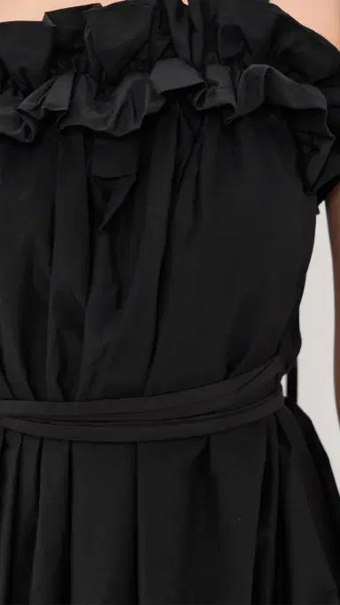 Lee Mathews Rosie Cami Midi Dress Black 1 | Thumbnail 6
