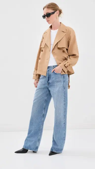 Veronica Beard Lazaro Dickey Jacket Heritage Khaki | Thumbnail 5