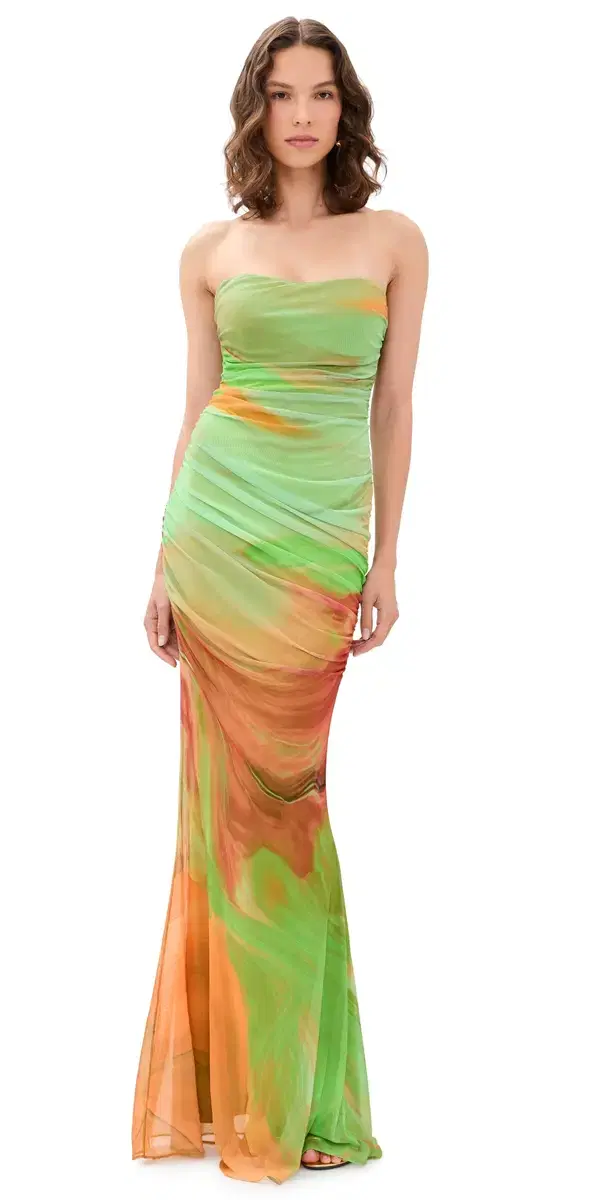 Retrofête Isadore esh axi Dress Pera Brushstroke